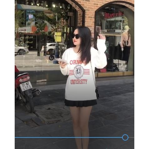 Áo Sweater Nữ In Hình Chú Chó Orneu Dễ Thương Chất Nỉ Mềm Mã 756 Xưởng May HKN