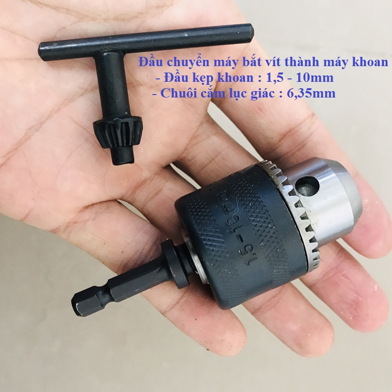 Đầu chuyển máy bắt vít thành máy khoan