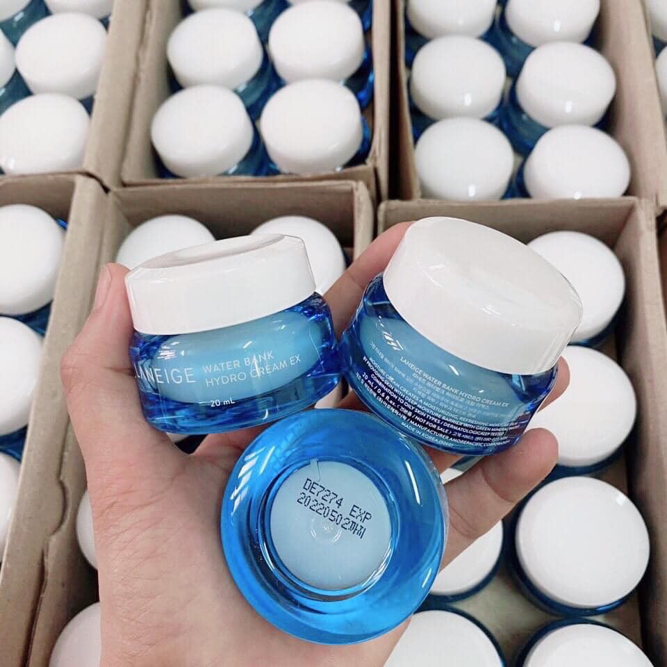 Mini size Kem dưỡng ẩm Laneige Water Bank Hydro Cream EX 20ml