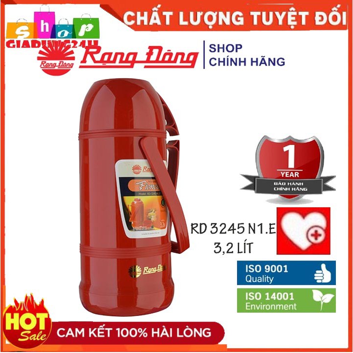 PHÍCH NƯỚC RẠNG ĐÔNG 2L, 3,2LRD-3245N1.E-GIADUNG24H