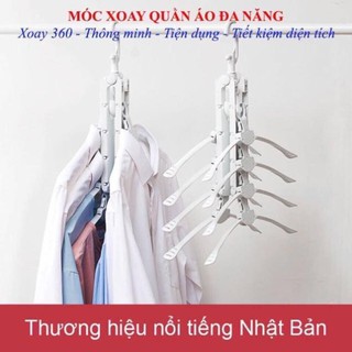 <GIÁ SỈ> GIÀN MÓC TREO QUẦN ÁO GẤP GỌN THÔNG MINH- Móc treo quần áo