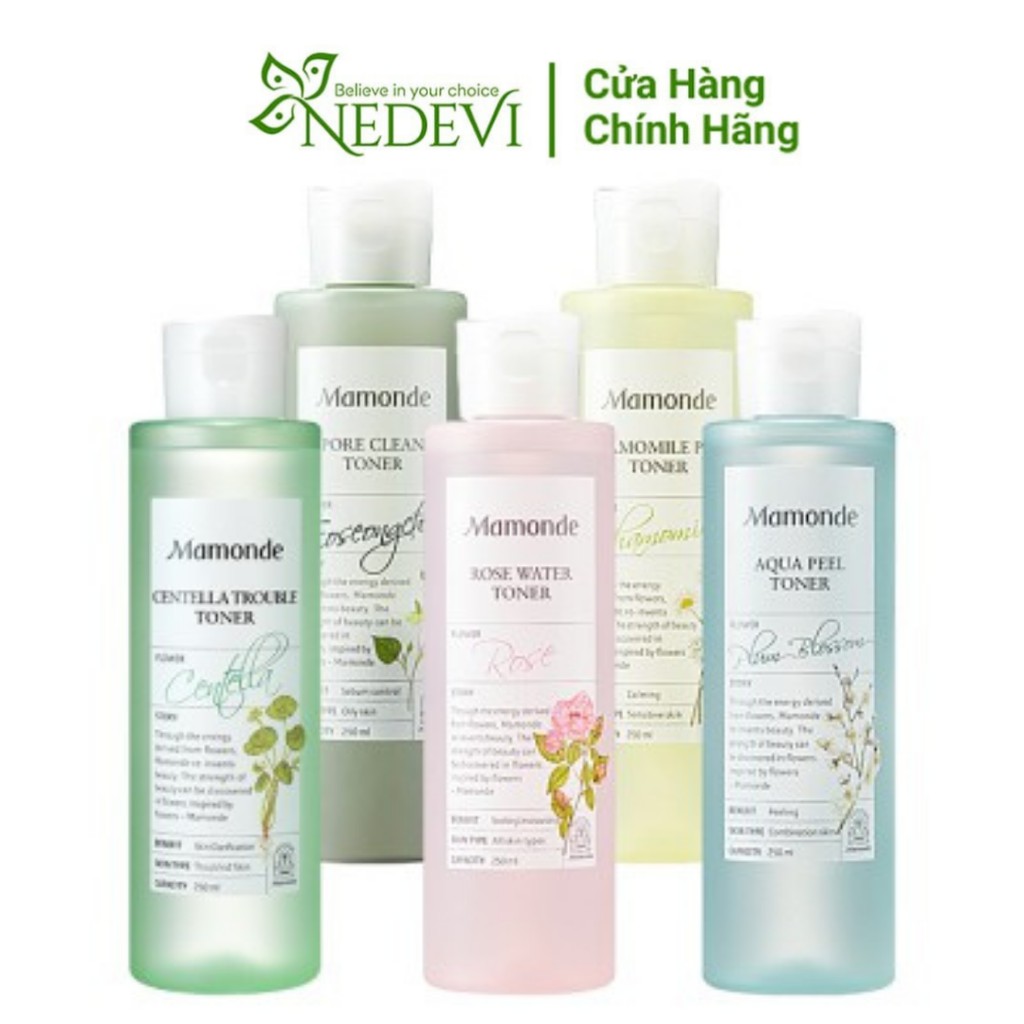 Toner Mamonde Cân Bằng Và Cung Cấp Độ Ẩm Cho Da - NEDEVI Chính Hãng