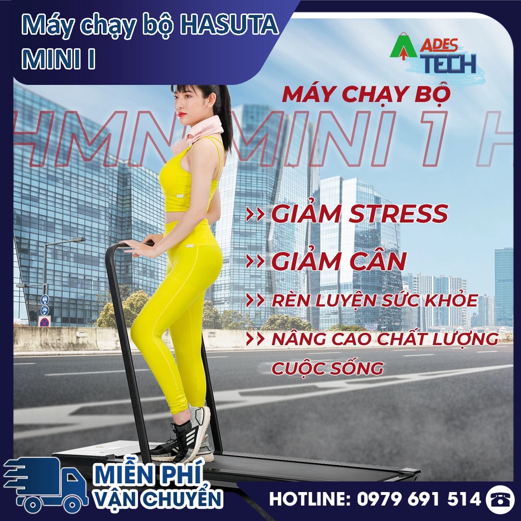 Máy Chạy Bộ Hasuta HTM Mini 01 - Chăm Sóc Sức Khỏe Tuyệt Vời - Bảo hành 1 năm