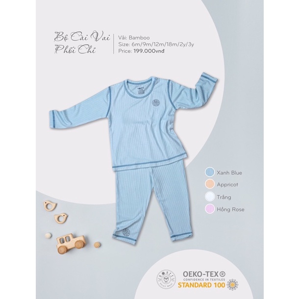 Bộ dài tay bambo hrnee