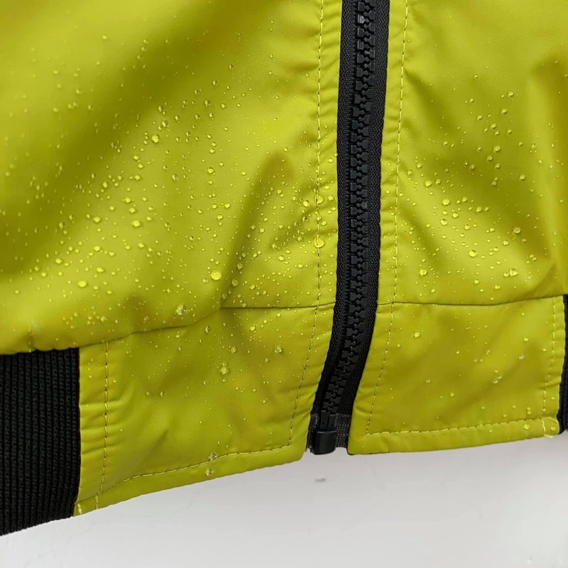 Áo khoác tubi 2 Mặt Màu Vàng Bơ Nón rời