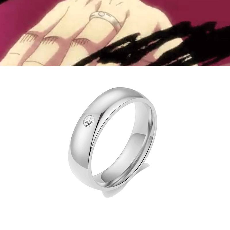 Nhẫn Cặp Đôi Phong Cách Anime Nhật Bản Đáng Yêu