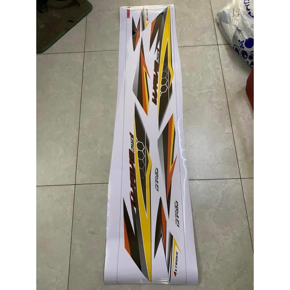 Tem Wawe 125i Trắng vàng đen rời (B)