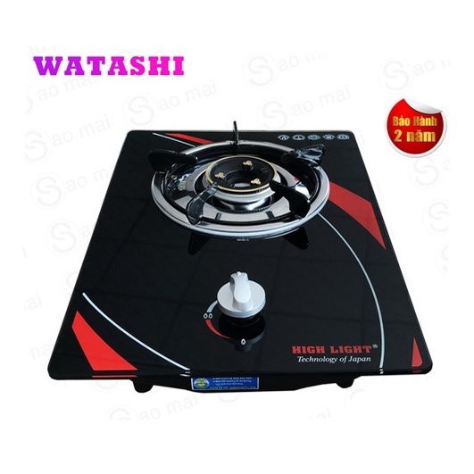 Bếp Gas Đơn Âm HIGH LIGHT, WATASHI DC-035 Tiết Kiệm Gas