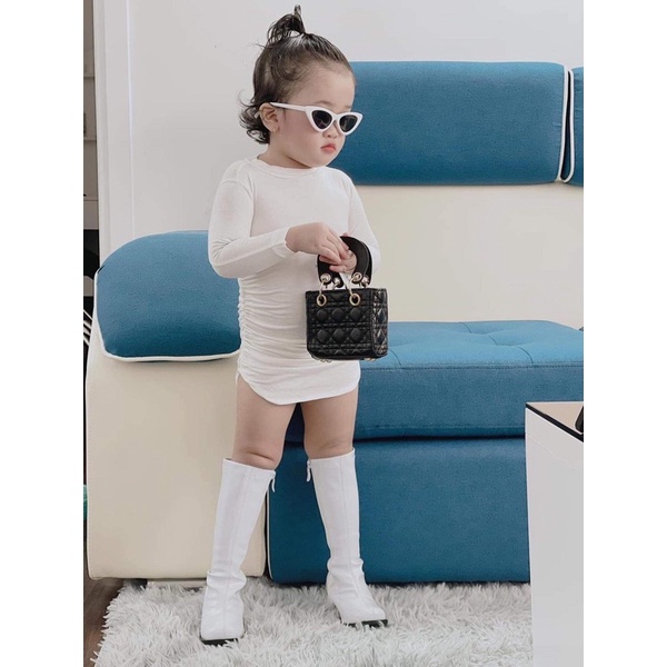 Sườn xám/ Váy body Tết cho bé gái