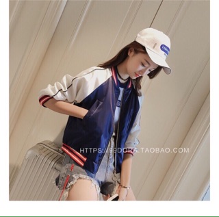 Áo khoác gió lửng nữ