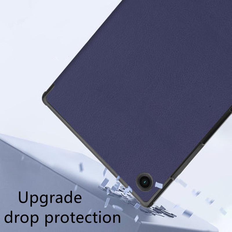 Ốp Máy Tính Bảng Có Giá Đỡ Gập Gọn Cho Samsung Tab A8 10.5 A7 10.4 lite 8.7 T220 T500 SM-X200 X205 Tab A 8.0 T290/T295