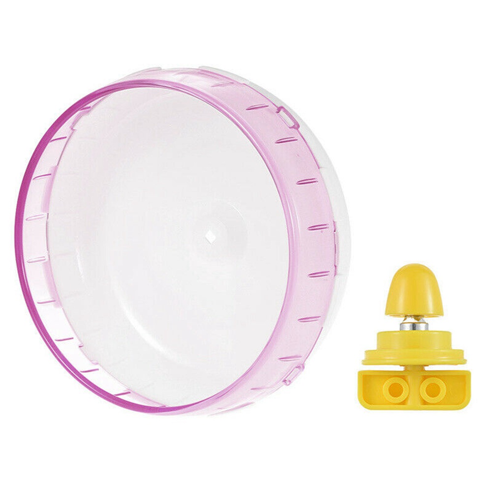 Đĩa Chạy Bộ Hình Tròn Không Gây Tiếng Ồn Dành Cho Hamster / Thú Cưng
