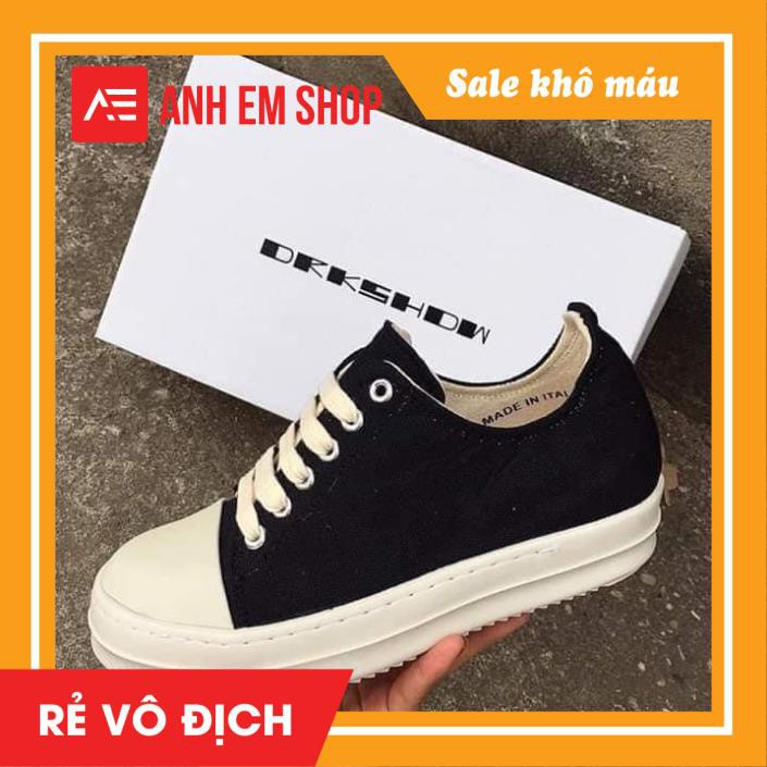 [Mã FAXANH1505 giảm 10k đơn từ 50k] ⚡️ RICK Owen ⚡️Giày Thể Thao Sneaker Nam Nữ - FULL BOX+ Full Bill🔥🔥🔥
