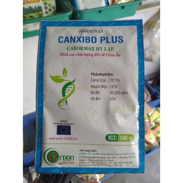 Phân Bón Lá Canxibo Plus Gói 100g