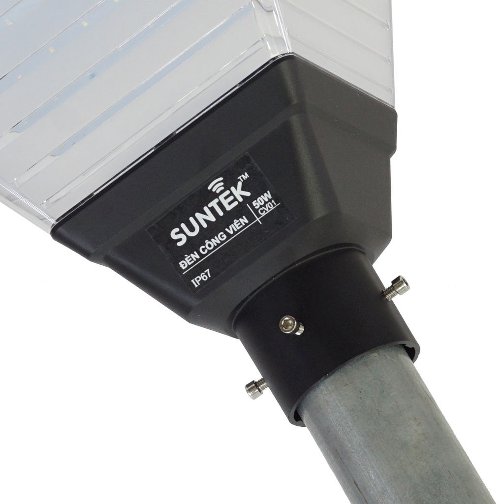 [Trả góp 0%] Đèn LED Công Viên Sân Vườn Năng Lượng Mặt Trời SUNTEK CV01 50W - Hàng Chính Hãng - Bảo hành 3 năm 1 đổi 1
