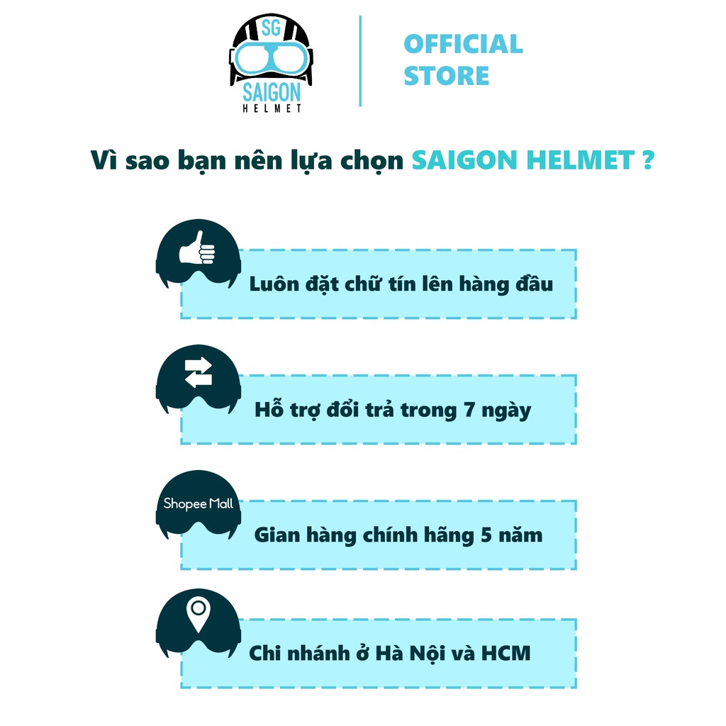 Kính thay thế cho nón bảo hiểm nửa đầu GRS