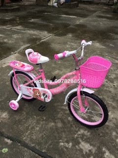 XE ĐẠP BÉ GÁI BÁNH (12, 14, 16 inch)