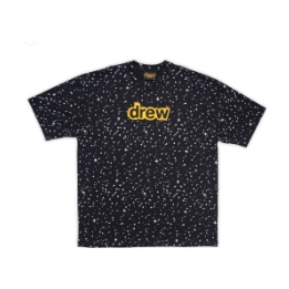 Áo thun Drew House Secret SS Tee Magenta - Starry Night Authentic có sẵn - Áo thun Unisex nam nữ Hai màu hồng - đen đốm
