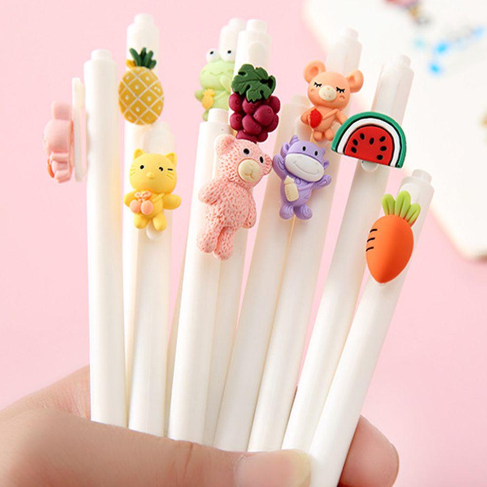 Bút Mực Gel Nhanh Khô Họa Tiết Hoạt Hình Dễ Thương Tiện Dụng Cho Văn Phòng