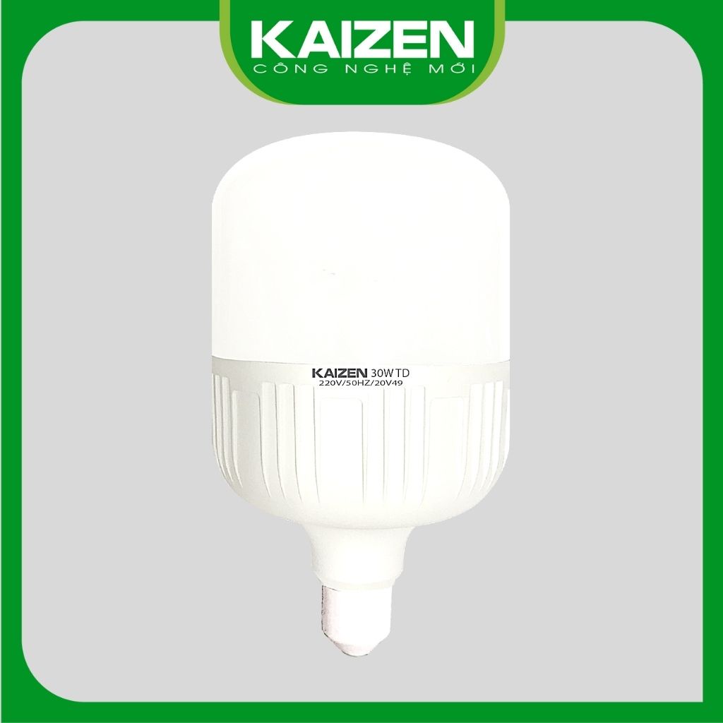 Bóng đèn tích điện tự sáng Kaizen 30W sáng 6-8 giờ bảo hành 12 tháng