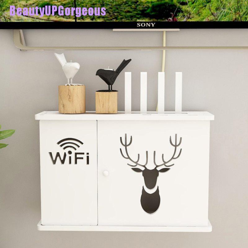 Hộp đựng bộ định tuyến Wifi không dây cỡ lớn có giá đỡ