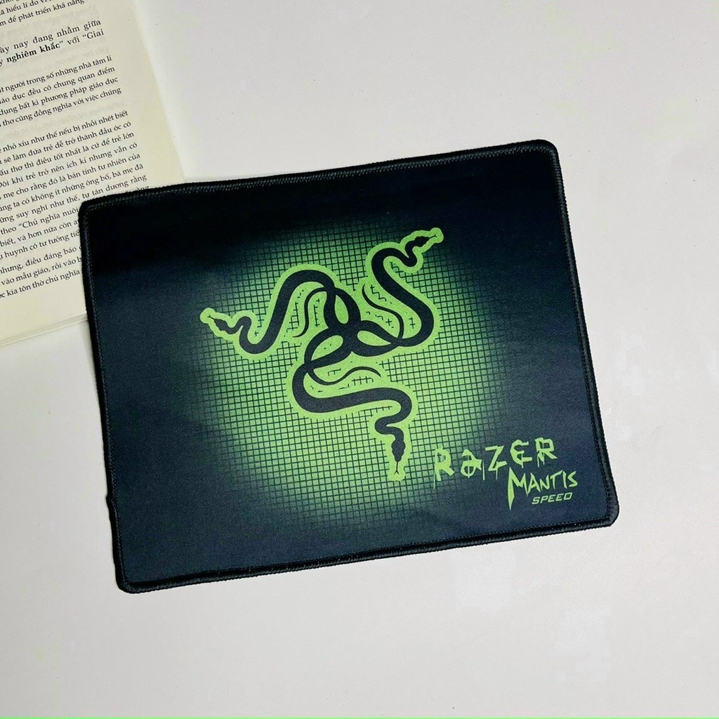Miếng lót chuột 20x25cm Hình 3 con rắn - Bề mặt siêu mịn - Dành cho mọi game thủ
