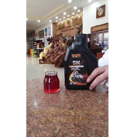 1 THÙNG 24 CHAI- NHỚT NANO OIL USA 4T FULLY SYNTHETIC RACING SN/MA2 (10W40 & 10W50) dành cho xe số và côn