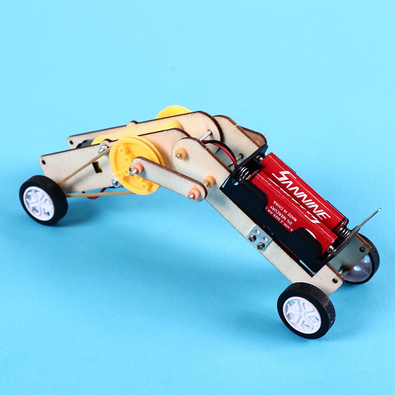 Bộ đồ chơi khoa học tự làm robot tự động con sâu bằng gỗ – DIY Wood Steam đồ chơi gỗ lắp ráp giúp trẻ khéo léo, sáng tạo