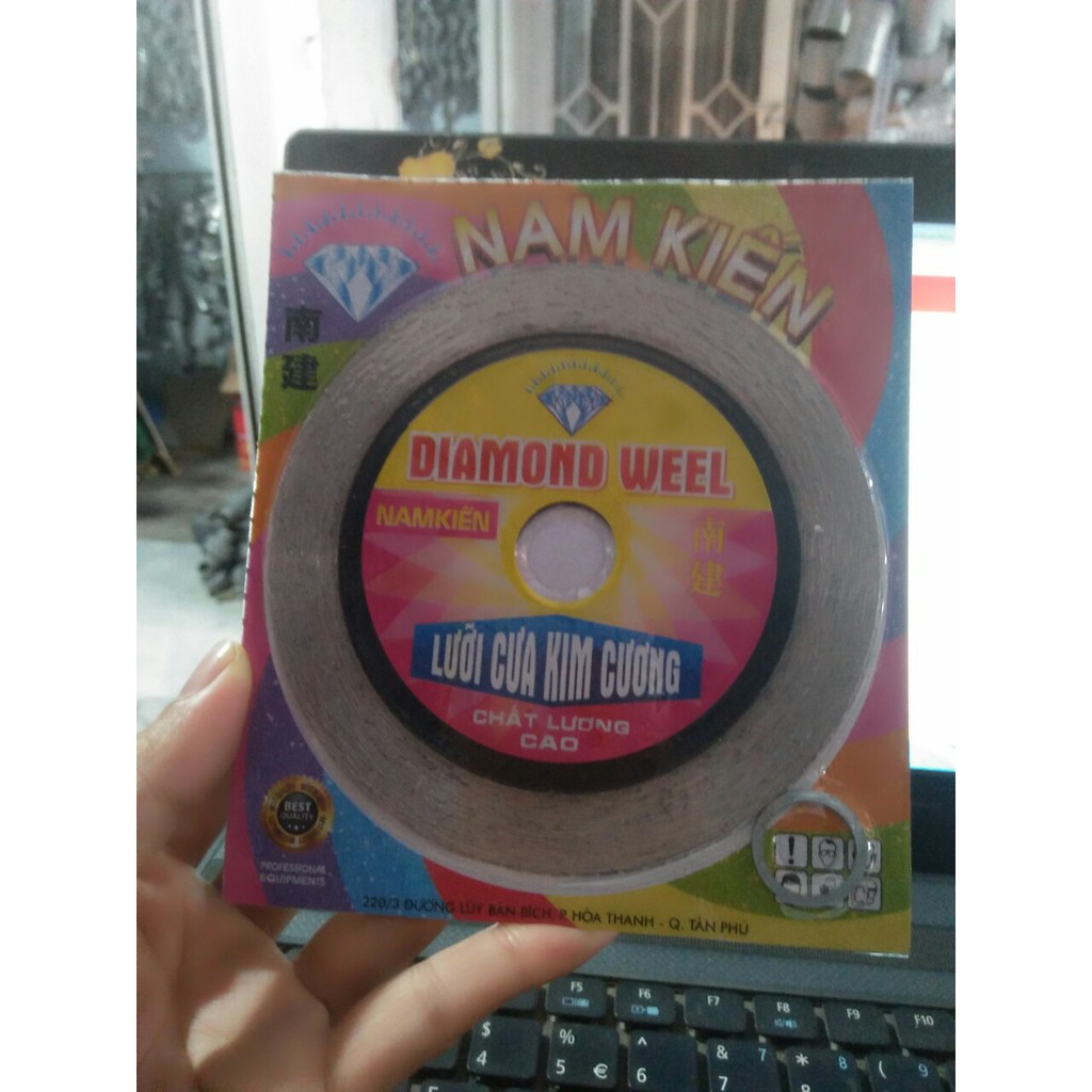 LƯỠI CẮT GẠCH ƯỚT NAM KIẾN 110MM.