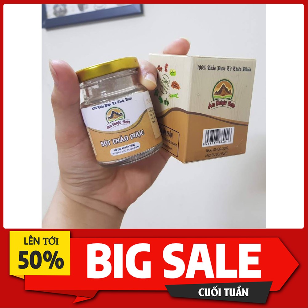 Sạch Mụn Sạch Sẹo Nám Lâu Năm Bột An Dược Sơn 100gr
