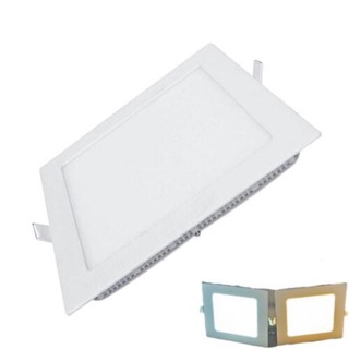 Đèn led âm trần 12W vuông chuyên công trình nhà phố, trung tâm thương mại, hàng đủ watt cao cấp