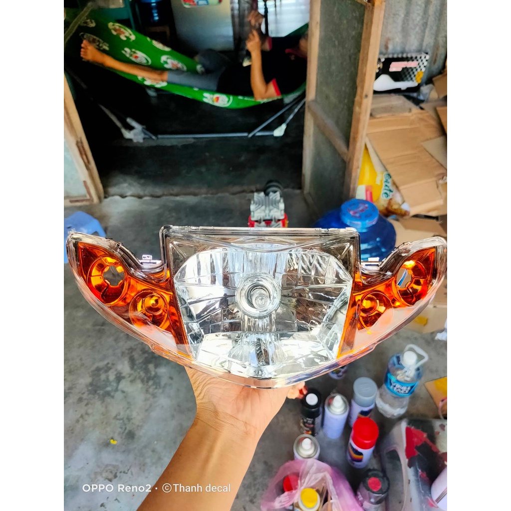 Đầu si hello kiểu hilap , lắp full cho sirius 110 , sirius 50 , tặng ốp bợ cổ , xinhan , lắp như zin không chế cháo