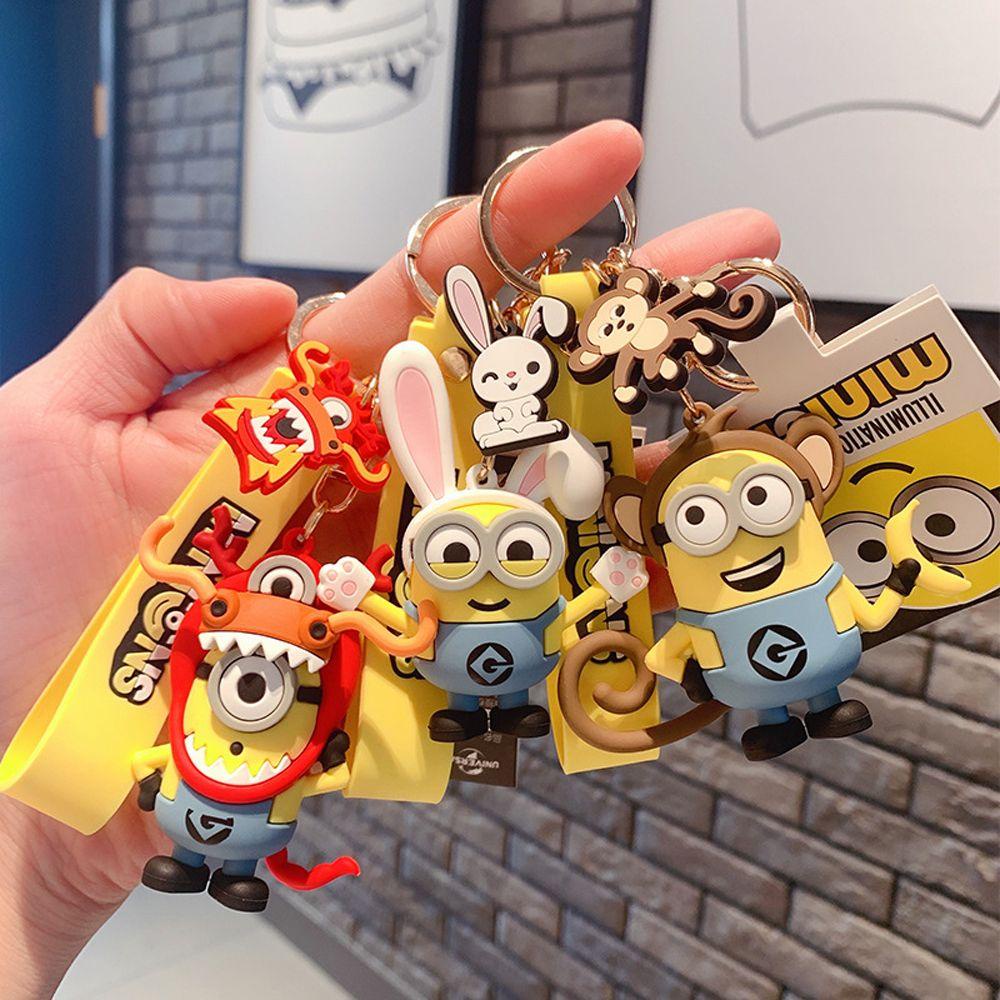 Móc Khóa Hình Búp Bê Hoạt Hình Dễ Thương