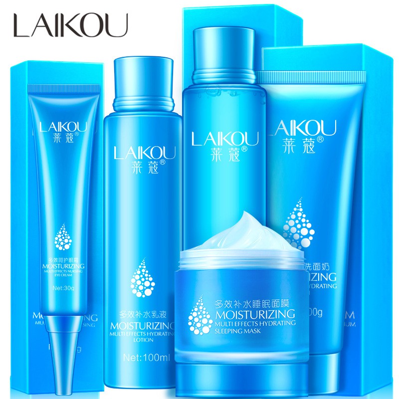 Bộ sản phẩm chăm sóc da LAIKOU dưỡng ẩm da hiệu quả