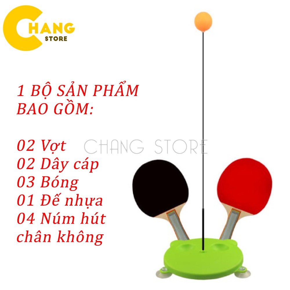 Bộ Bóng Bàn Tập Phản Xạ Cho Bé Không Cần Bàn