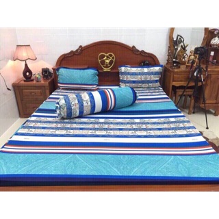 Drap thun 3d 2 bộ m8