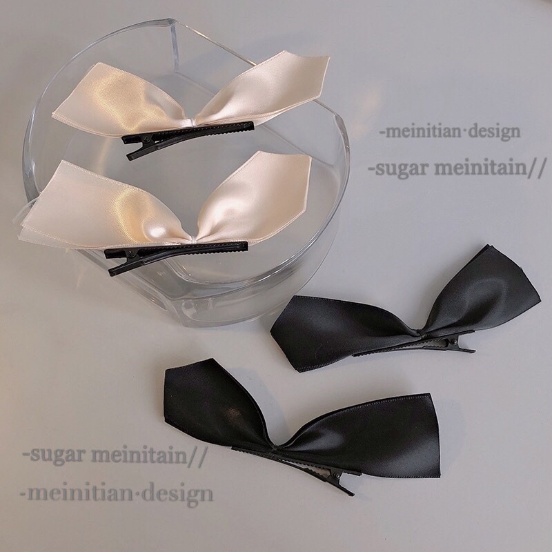 Kẹp tóc, kẹp tóc mái hình nơ phong cách idol Hàn quốc cho giới trẻ