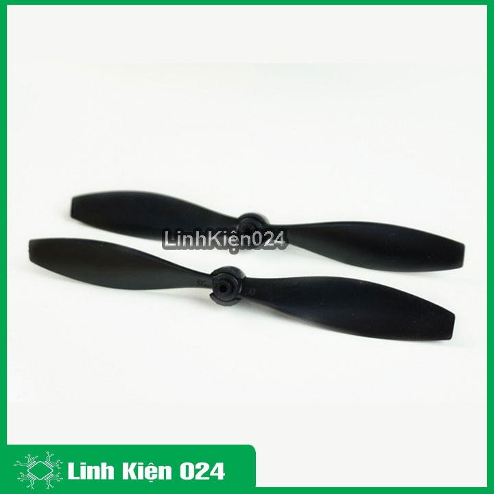 Bộ 2 cánh máy bay 55mm, lỗ 1mm sử dụng cho mô hình máy bay, flycam, quạt mini...
