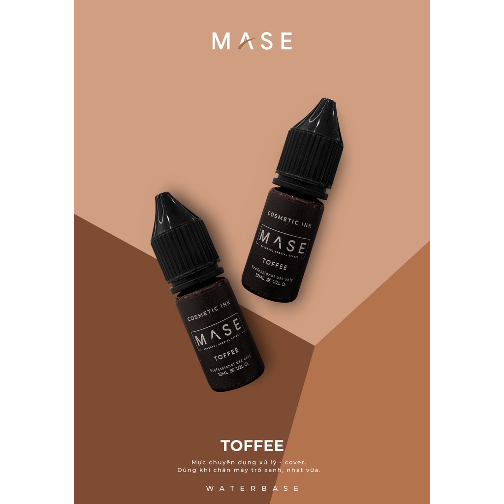 [ CHÍNH HÃNG ] Mực mày Mase mini size 3,3ml, fullsize 10ml