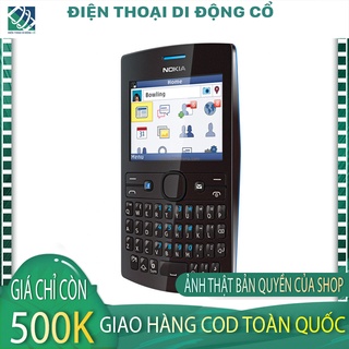 Điện thoại cổ nokia asha 205, máy đẹp, zin nguyên bản 100%- bh 12 tháng 1 đổi 1 trong tháng đầu tiên