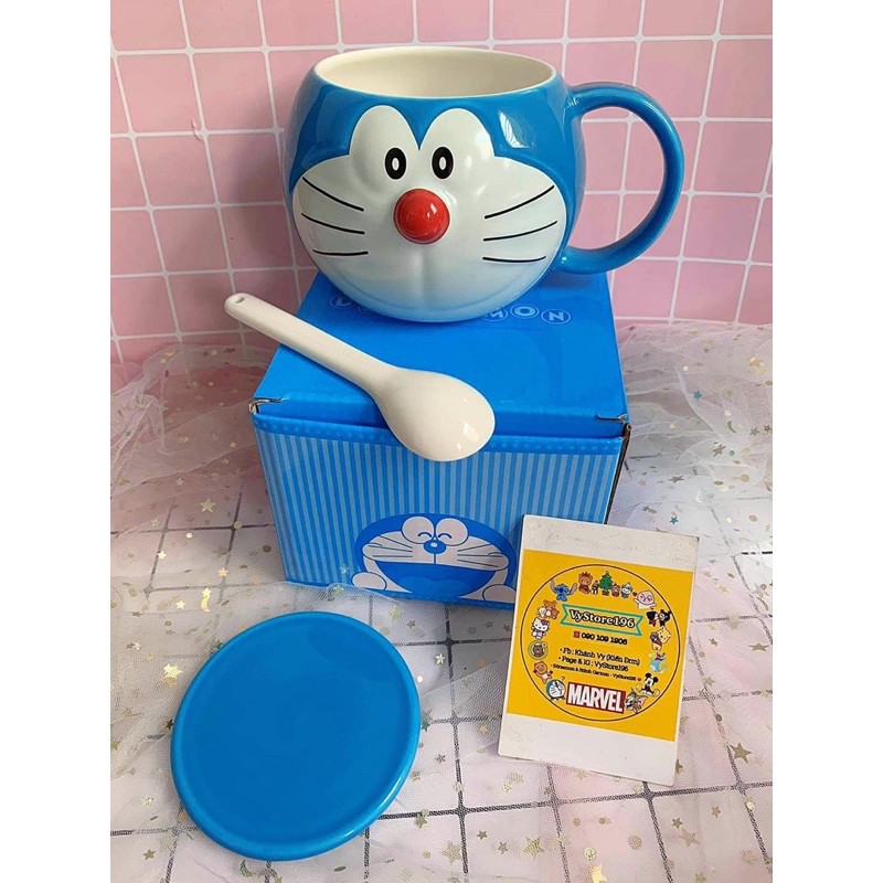 LY SỨ ĐÔREMON CAO CẤP HÀNG CHÍNH HÃNG ĐÔREMON