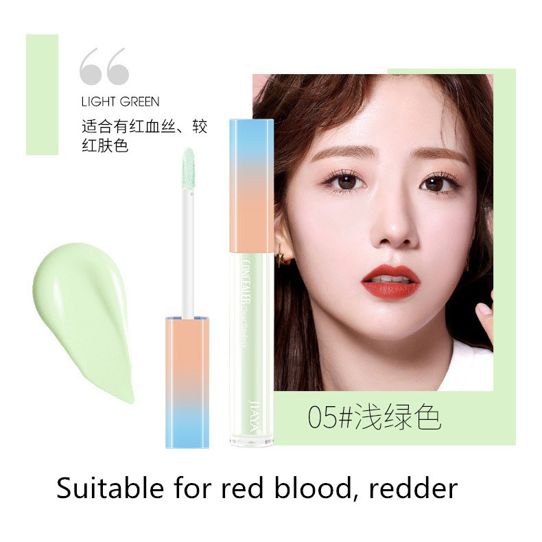 Kem che khuyết điểm mặt dạng lỏng hiệu JIAYA với 5 màu tùy chọn | BigBuy360 - bigbuy360.vn