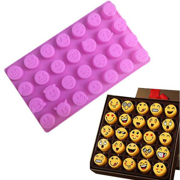 Khuôn silicone 24 khuôn mặt biểu cảm