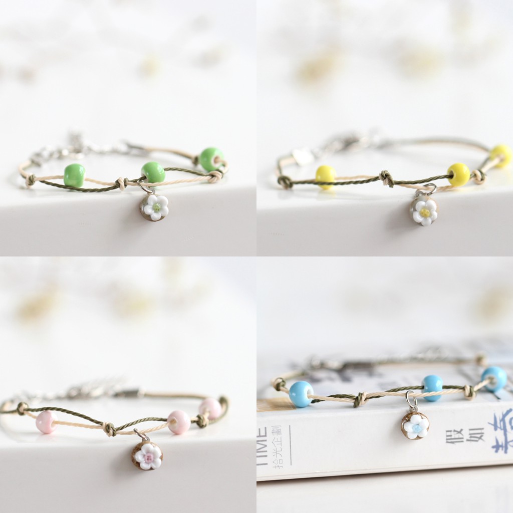 Vòng tay gốm sứ3 - nhiều mẫu - giá sỉ