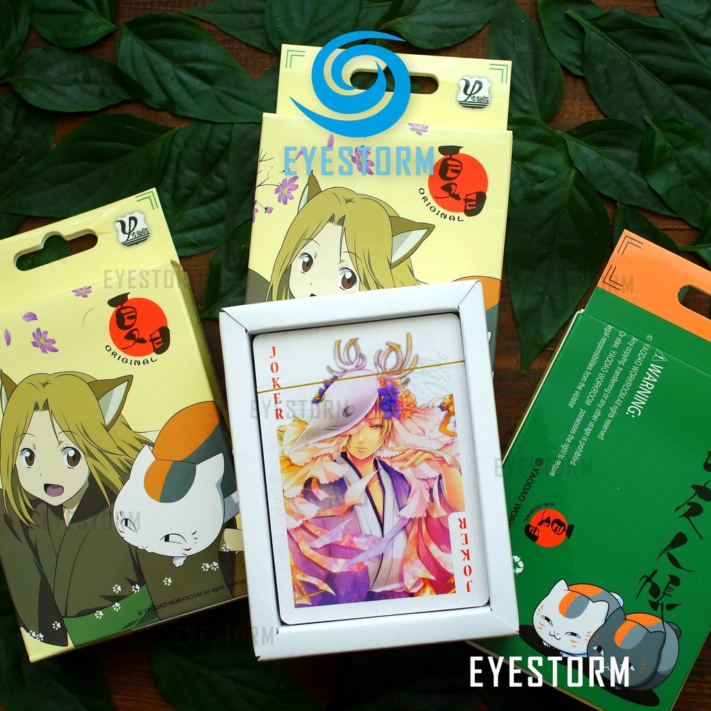 Bài tây anime Natsume Book of friends, Hữu Nhân Sổ, Natsume Yuujinchou, tú lơ khơ, manga - Poker YW - 54 lá