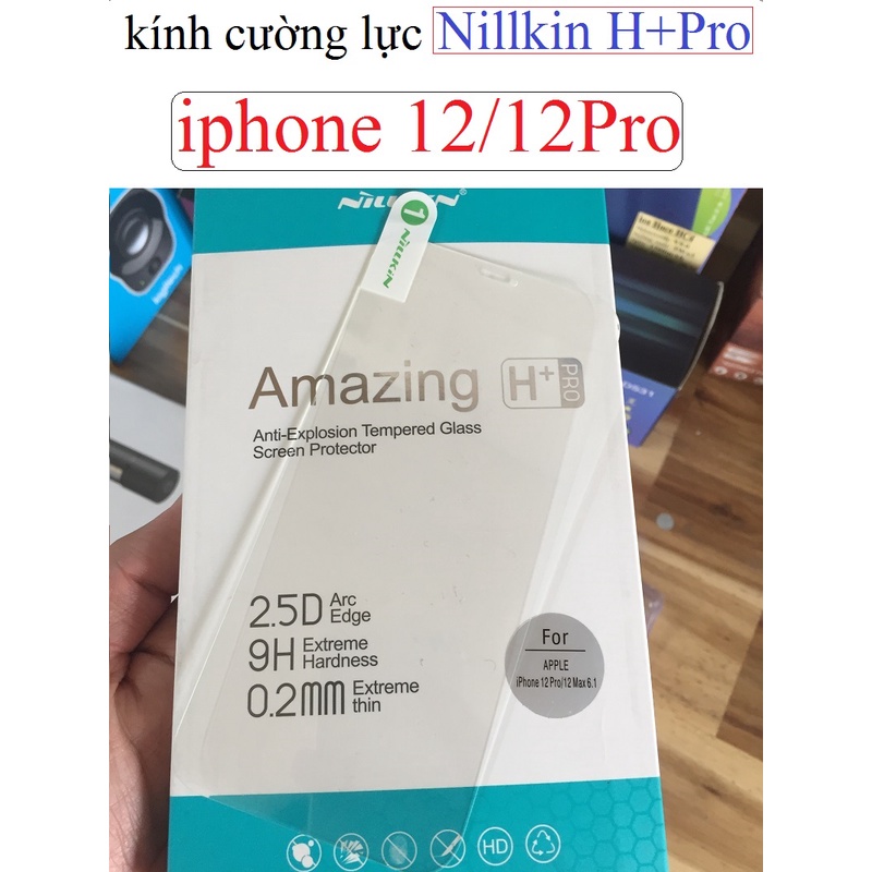 kính cường lực iphone 12 pro Nillkin H+Pro