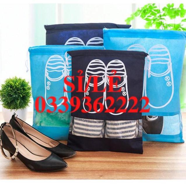 [ HAIANHSHOP ] Túi đựng giầy size 37*27cm và 41*31cm - Túi Đựng Giày Dây Rút   Duashop &gt;