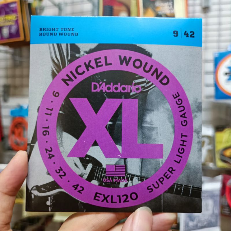 Dây đàn guitar điện D'addario /size 9 ,10