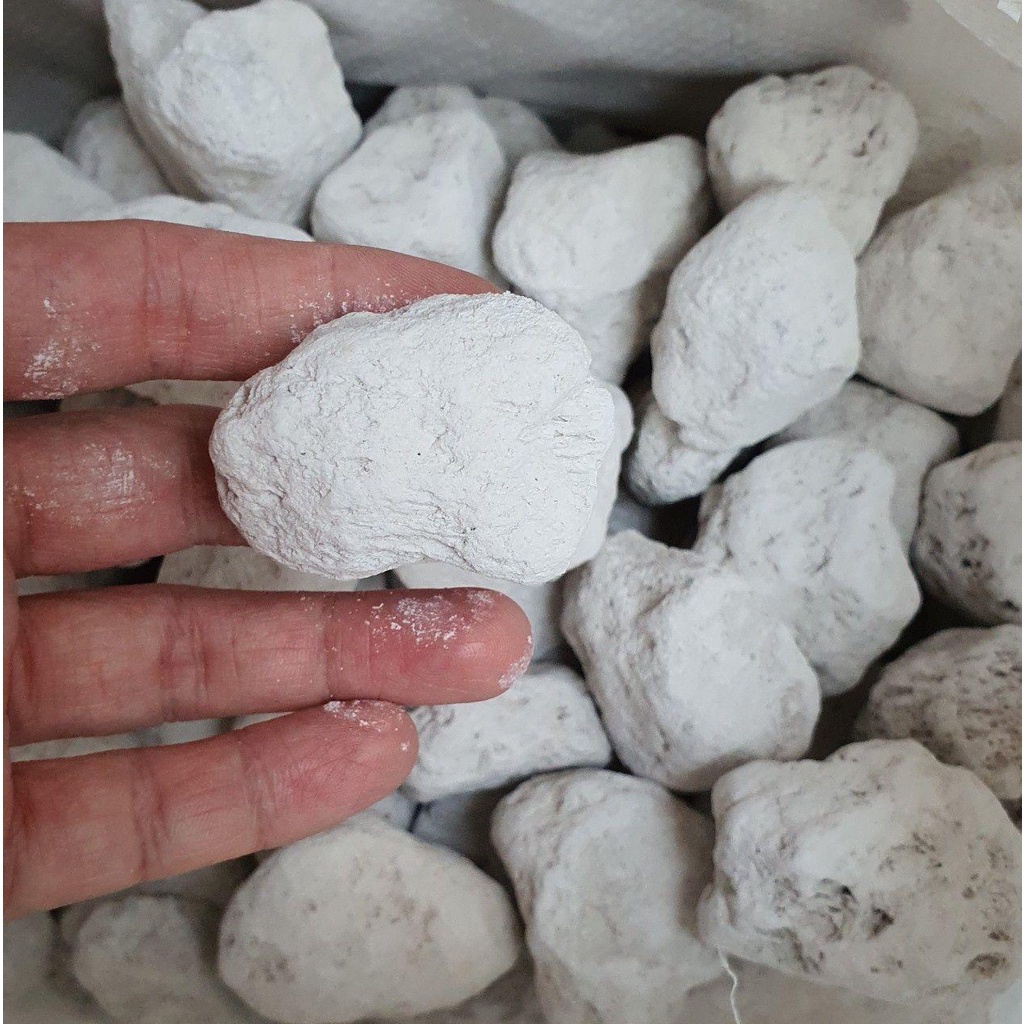 ĐÁ LÔNG VŨ | NHAM THẠCH TRẮNG - 500g