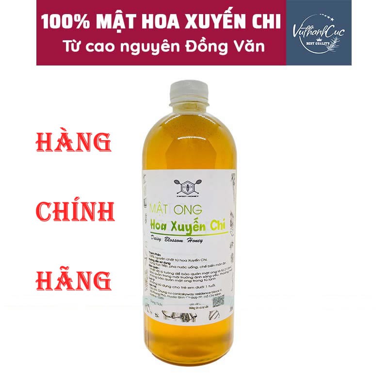 [Hàng Chuẩn] MẬT ONG HOA XUYẾN CHI ( CỎ KIM ) 100% NGUYÊN CHẤT